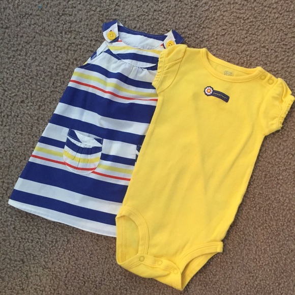 EUC 2 Carter’s Dress And Short Sets - Picture 6 of 7